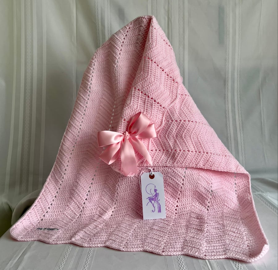 Handmade Crochet Baby Blanket 