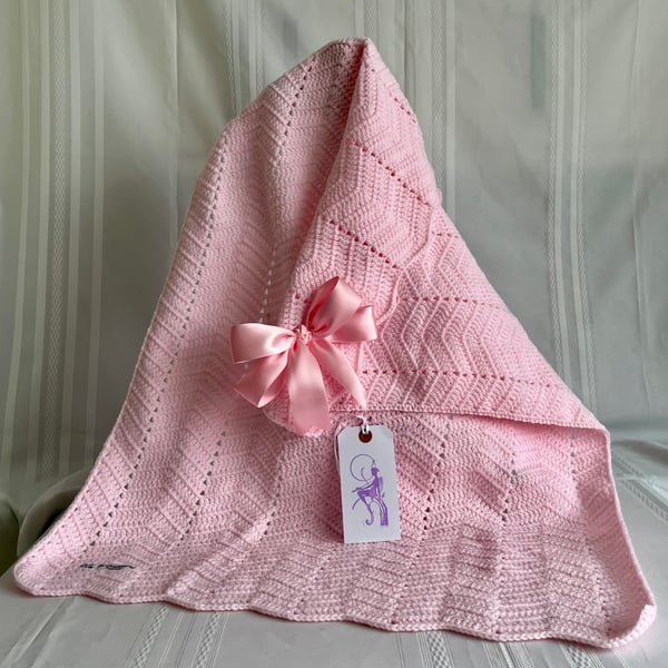 Handmade Crochet Baby Blanket 