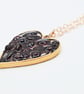 Garnet Rose Gold plated Worry Stone Necklace - Free Postage - Image 6