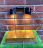 Banker’s Desk Lamp, Repurposed WW2 Army Field Telephone Bakelite Handset - Image 5