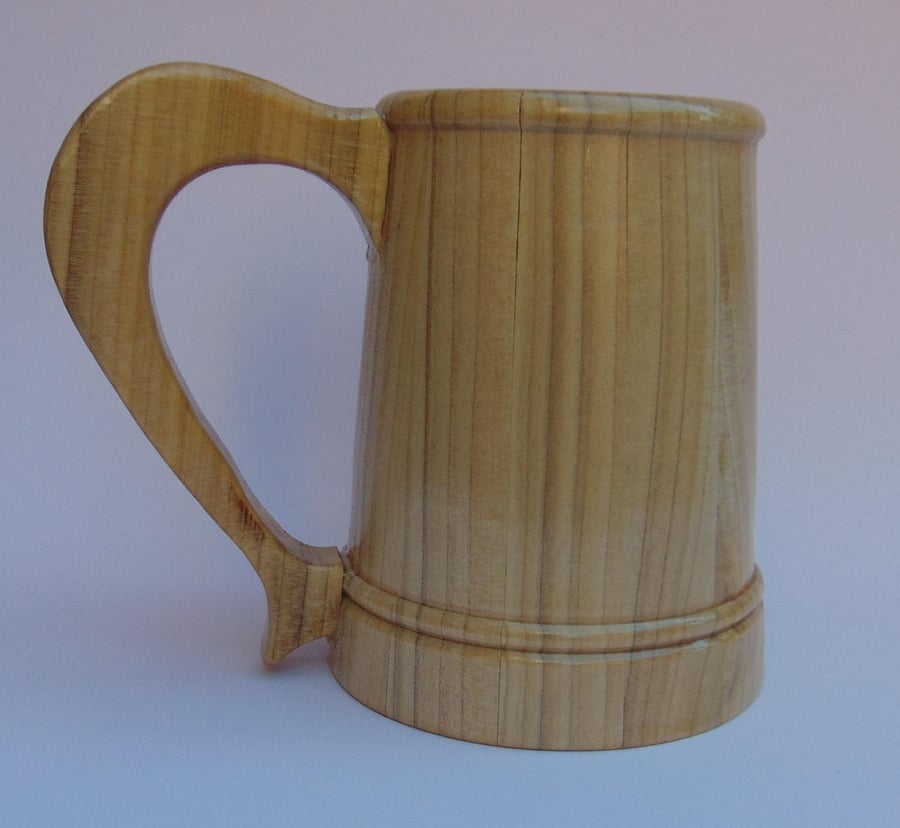 Staved Tulipwood- Poplar Tankard (56)