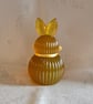Little Honey coloured Spring Bunny Ornament  - Resin - Image 3