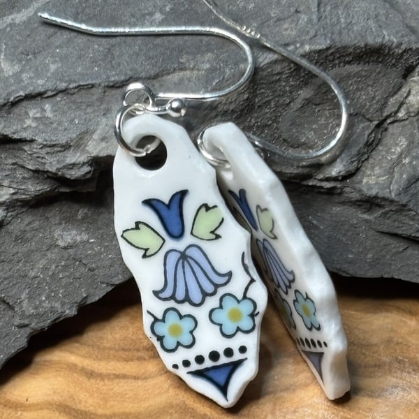 Handmade Earrings, Sterling Silver, Eco Gifts, Unique Jewellery.