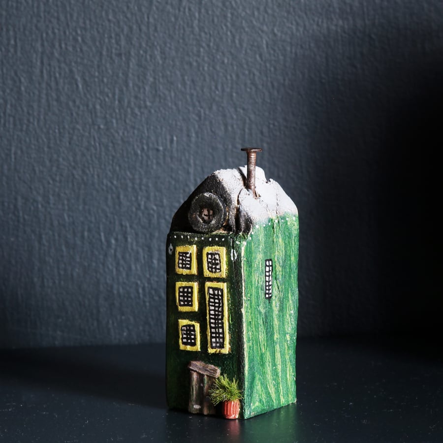  Wonky Buildings, Amsterdam Driftwood Art