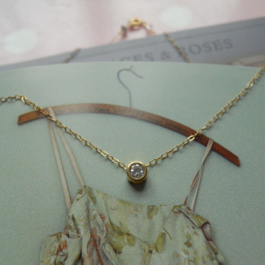  Simple Tiffany style necklace