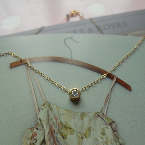  Simple Tiffany style necklace