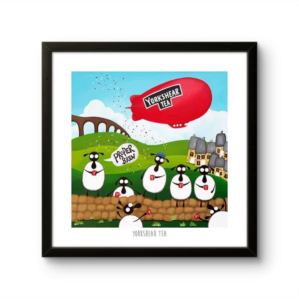 Yorkshear Tea - 10" print