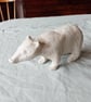 Badger Ceramic Sculpture - Handmade - Image 8