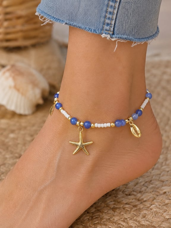 Coastal Starfish Anklet 