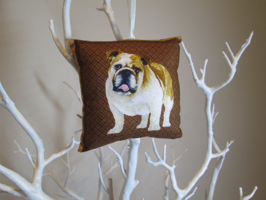 Bulldog Lavender Bag