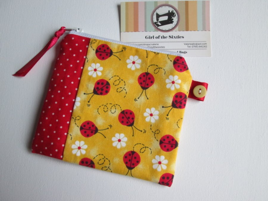 SALE Ladybirds purse