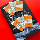 Antisocial readers bookmark collection. Magnetic bookmark collection