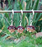 Tiny Glass Hedgehog Stitch Marker - Image 2