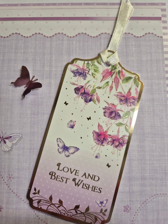 Hunkydory handmade ladies birthday card