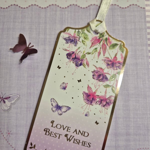 Hunkydory handmade ladies birthday card