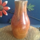 Cherry wood vase 