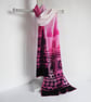 SUMMER SECONDS LIMITED EDITION SILK VISCOSE DEVORE VELVET SCARF - Image 2