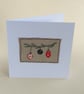 Embroidered Baubles Christmas Card - Image 6