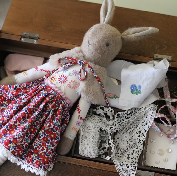 Custom Listing for 1 Heirloom Mrs Rabbit - Folksy
