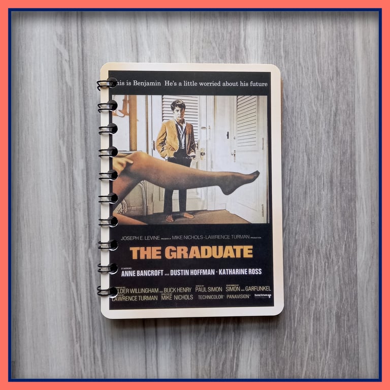 The Graduate Wire Bound Notebook Movie Poster 