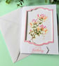 June Birth Flower Birthday Card - Honeysuckle - Handmade Botanical Greeting Card - Image 4