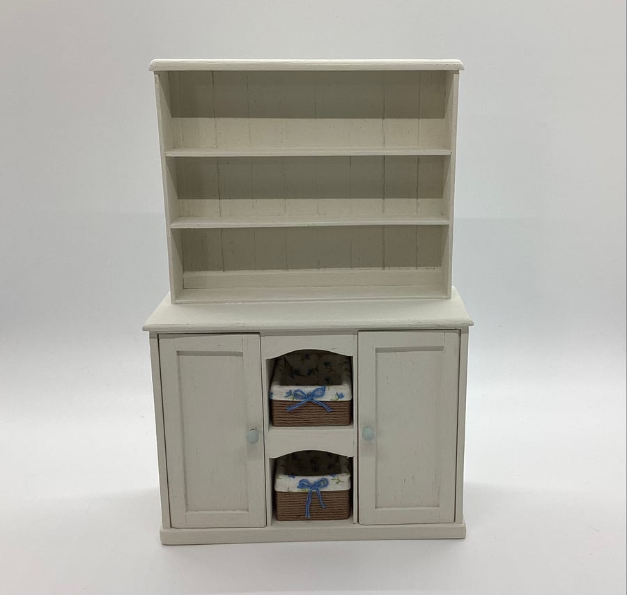 Handmade 1:12 scale dolls house kitchen dresser