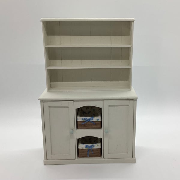 Handmade 1:12 scale dolls house kitchen dresser