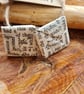 Book Page Cufflinks, Upcycled Book Page, choose book title,Literary Wedding  - Image 10