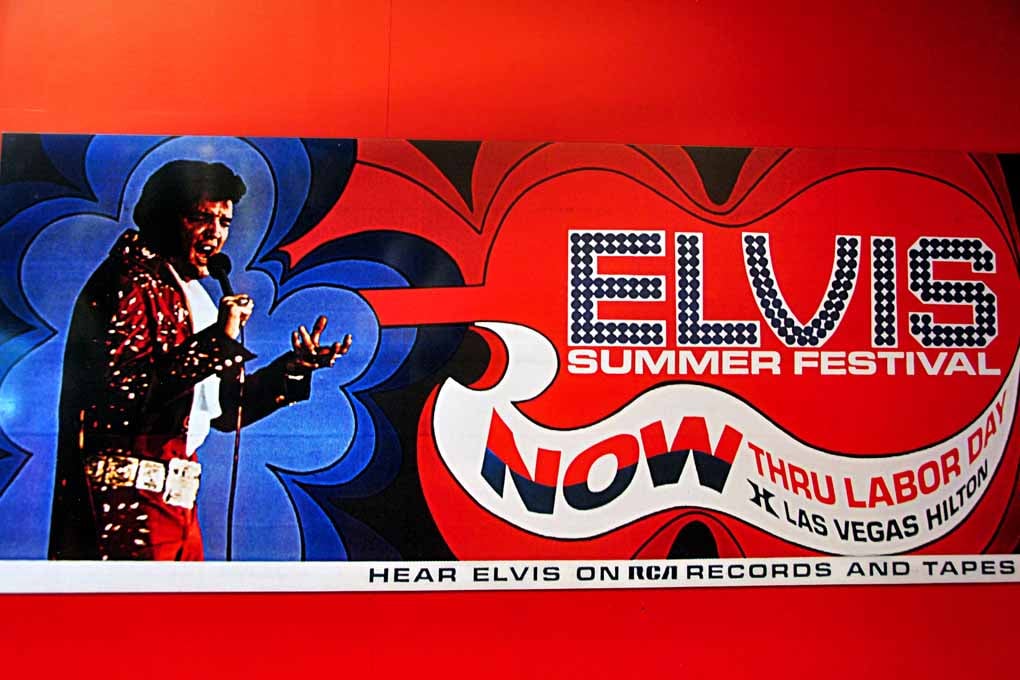 Elvis Presley On Tour Exhibition Photograph Print