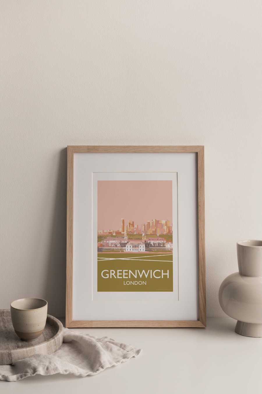 Greenwich, London Giclee Travel Print