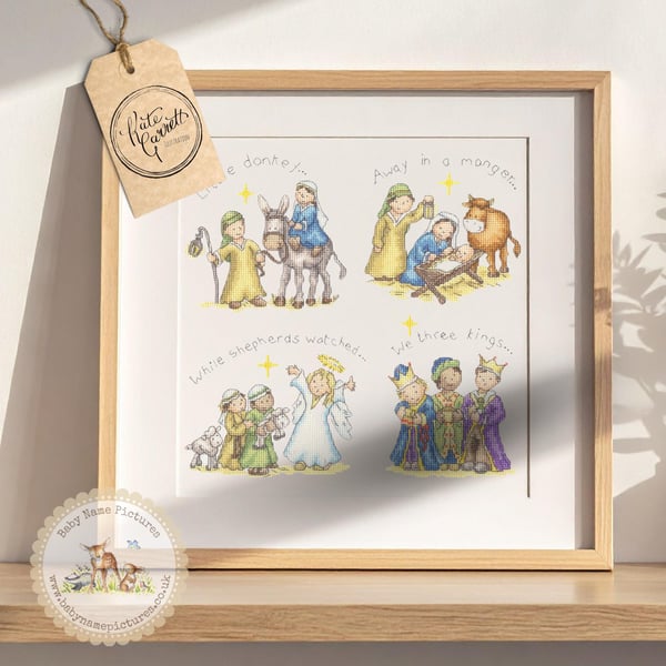 Christmas Nativity Cross Stitch Kit Bothy Threads Little Donkey