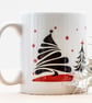 Xmas Coffee Mug Christmas Trees gifts for coffee lovers addicts secret santa   - Image 2