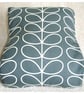 Tempur Pedic Original Travel Neck Pillow Cover Orthopaedic Grey Stem Leaf - Image 1