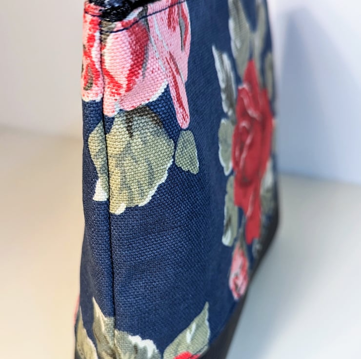 Cath Kidston Antique Rose fabric make up bag Folksy