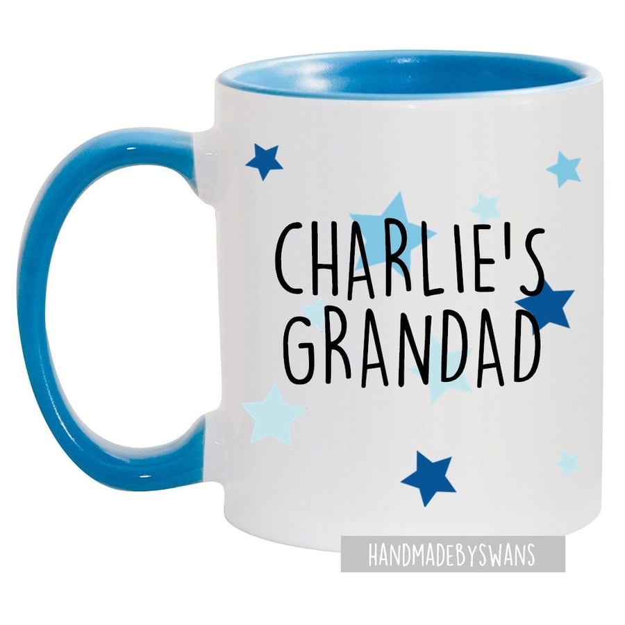 Grandad gift, father's day, mug, personalised mug, gift for dad, gift for Grampy