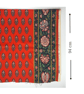 Vintage Liberty of London Fabric, VALARI in Red Boho Botanical pattern - Image 4