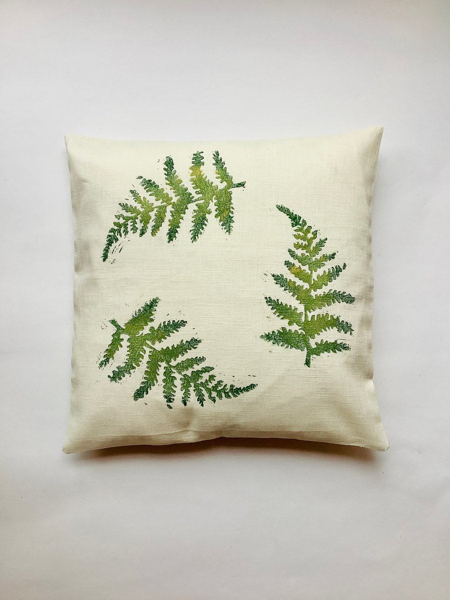 Fern pillow clearance cover