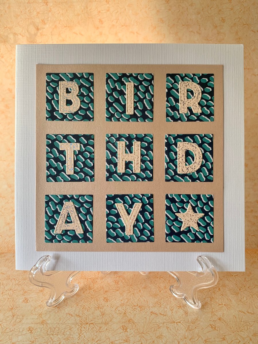 Handmade Birthday Card