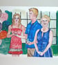 The Next Step S2 party Greetings card A6 - Image 1