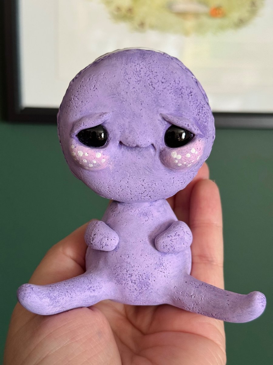 Macaron Dessert Man Figurine 