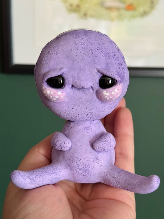 Macaron Dessert Man Figurine 