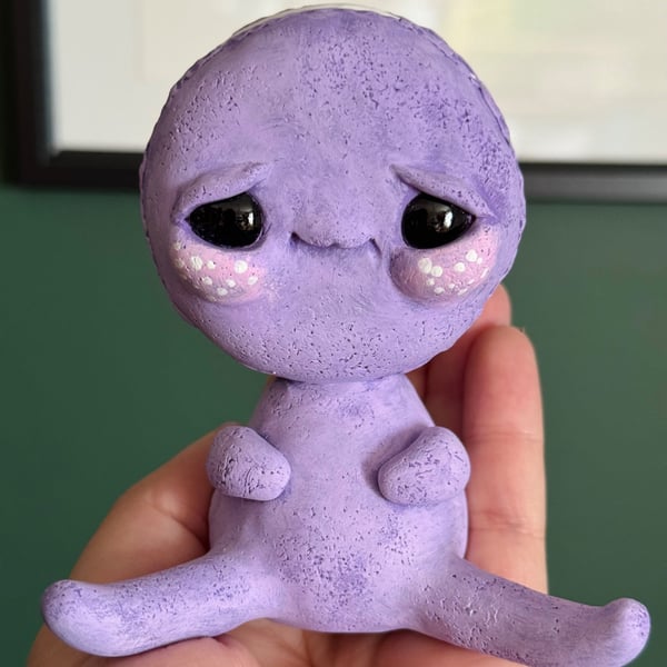 Macaron Dessert Man Figurine 