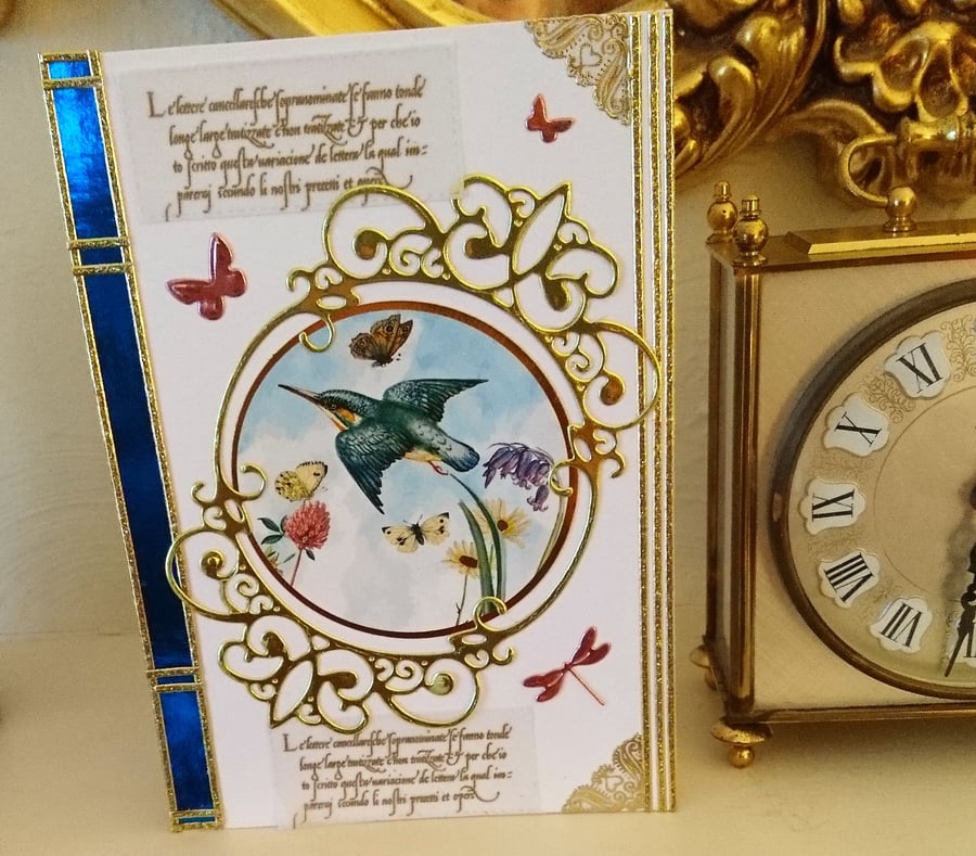  Birthday Card, All Occasion Card. Elegant images from Diary of Edwardian Lady 