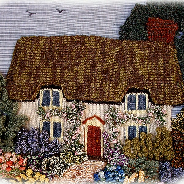 ENGLISH COTTAGE GARDEN knitting pattern by Georgina Manvell