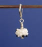 Tiny Glass Sheep Stitch Marker - Image 3
