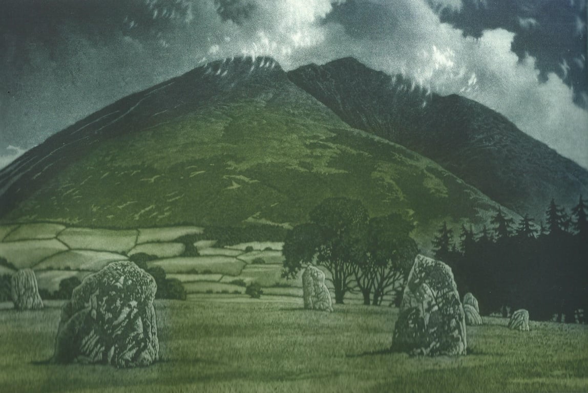 Blencathra from Castlerigg Stone Circle