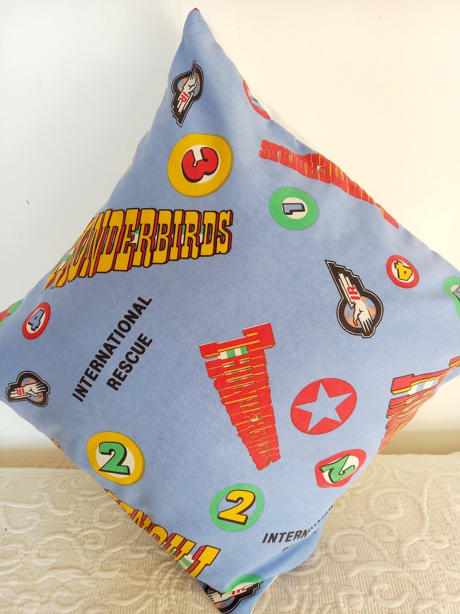 Vintage fabric cushion cover