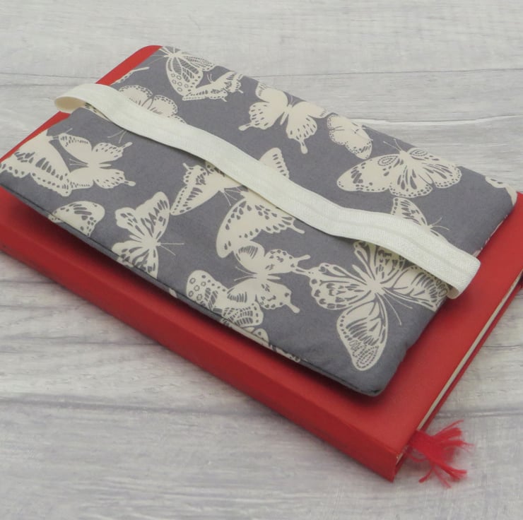Zipped pouch for journals, planners, diary with... Folksy