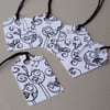 quirky birds decorative gift tags