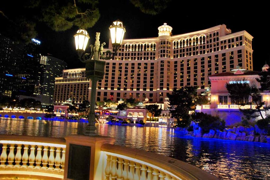 Bellagio Hotel Las Vegas America Photograph Print